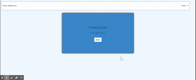 Coding Quiz
